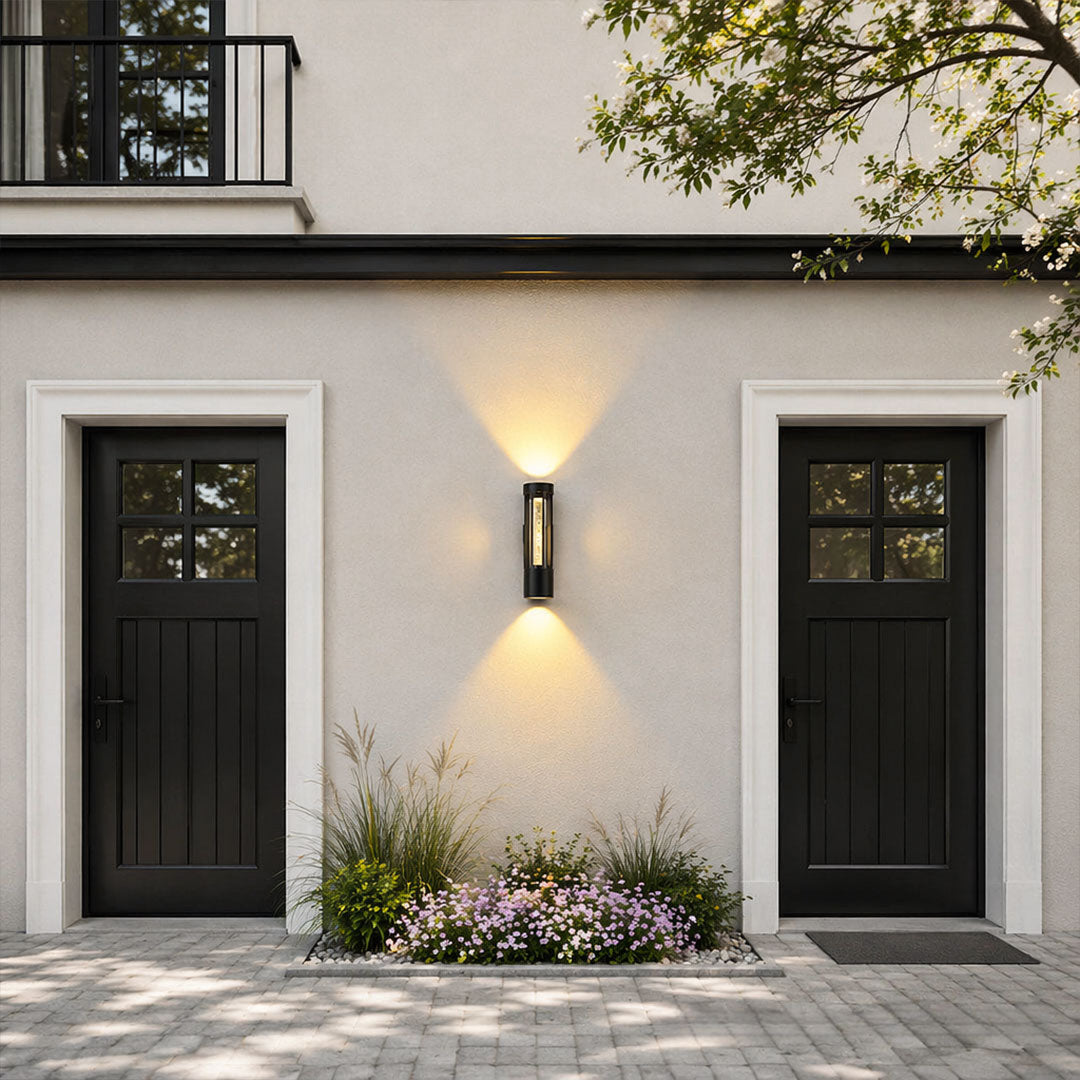 Cylinder Outdoor Wall Light up and down Waterproof Lamp