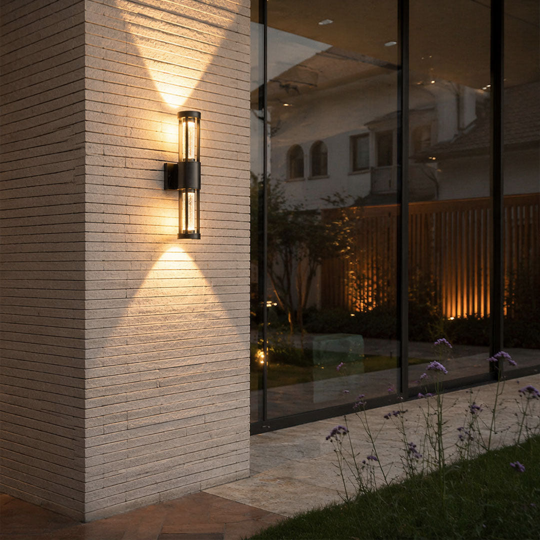 Cylinder Outdoor Wall Light up and down Waterproof Lamp