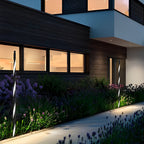 Decorative Garden Lighting Linear Black LED Outdoor Light
