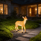 Deer Lights Resin Outdoor Landscape Decorative Light