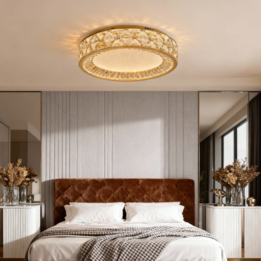 Decorative Flush Mount Ceiling Lights Luxury Crystal Light