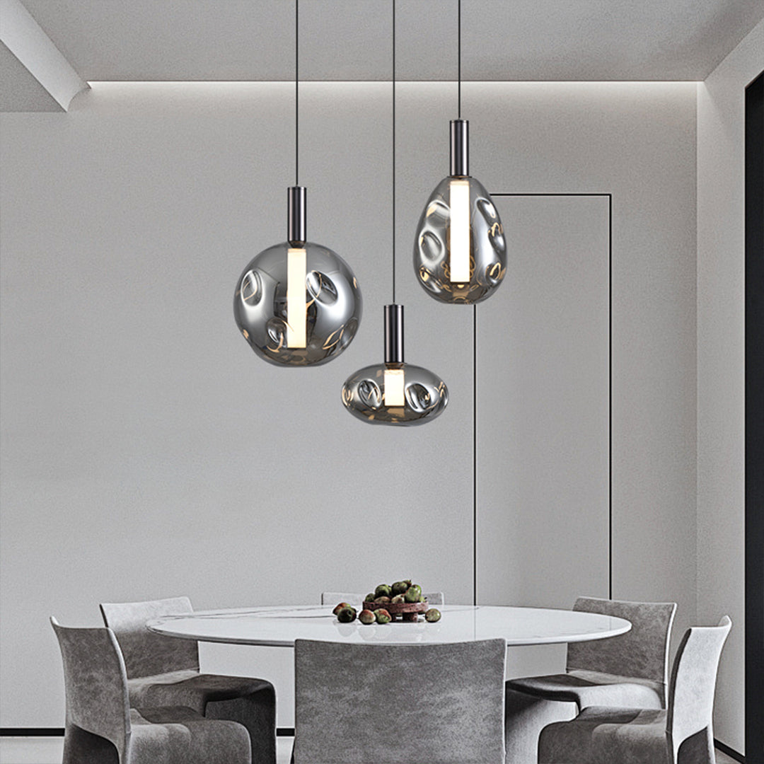 Drum Pendant Lights Modern Branch Minimalist Ceiling Light