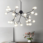 Artistic Branches Glass LED Modern Chandelier Kitchen Pendant Lighting
