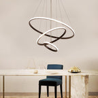 Adjustable Circle Design Dimmable LED Modern Chandeliers Ceiling Lights