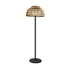 Outdoor Solar Pendant Light Modern Woven Floor Light