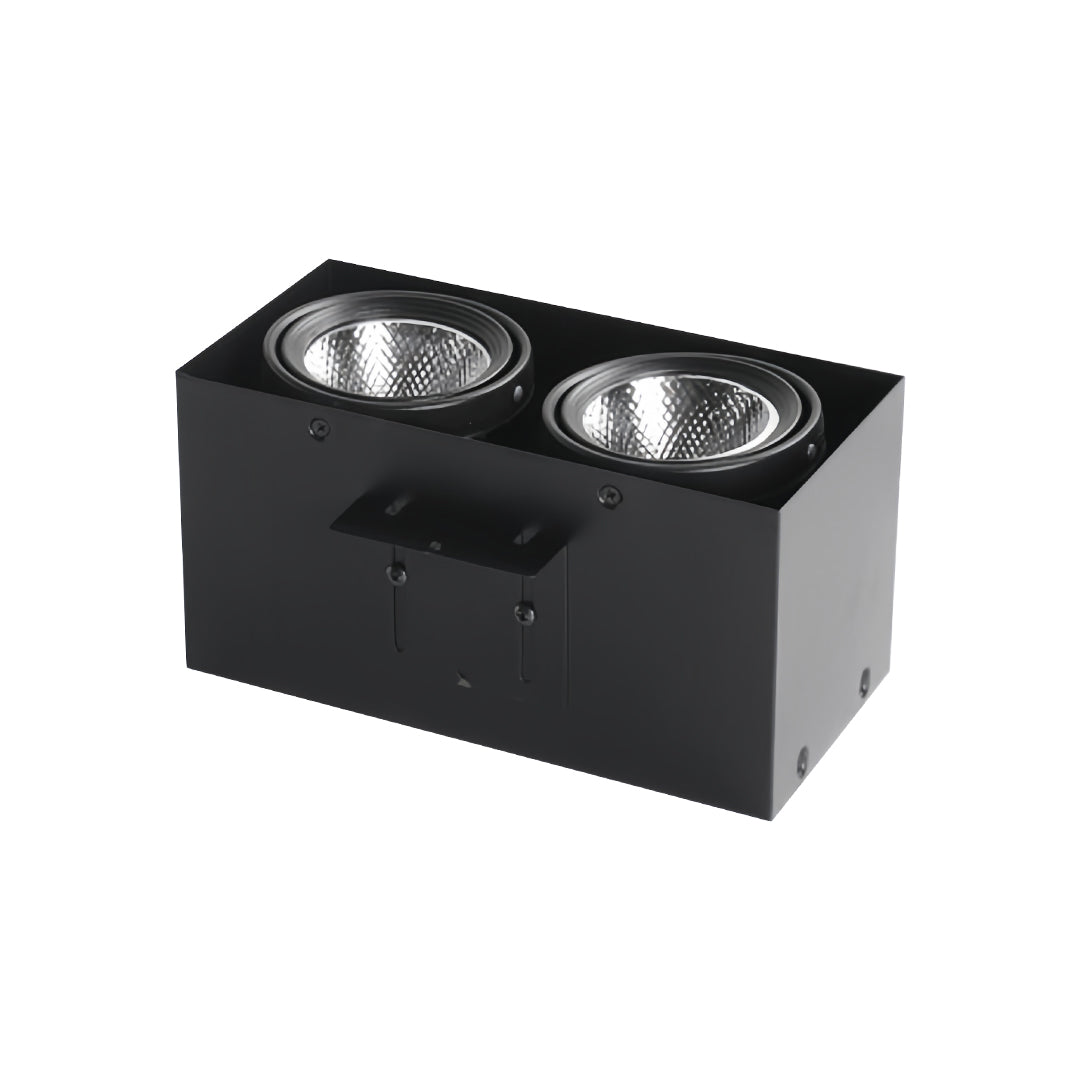 4 PCS Square Recessed Downlights Modern Grille Recessed Ceiling Lights