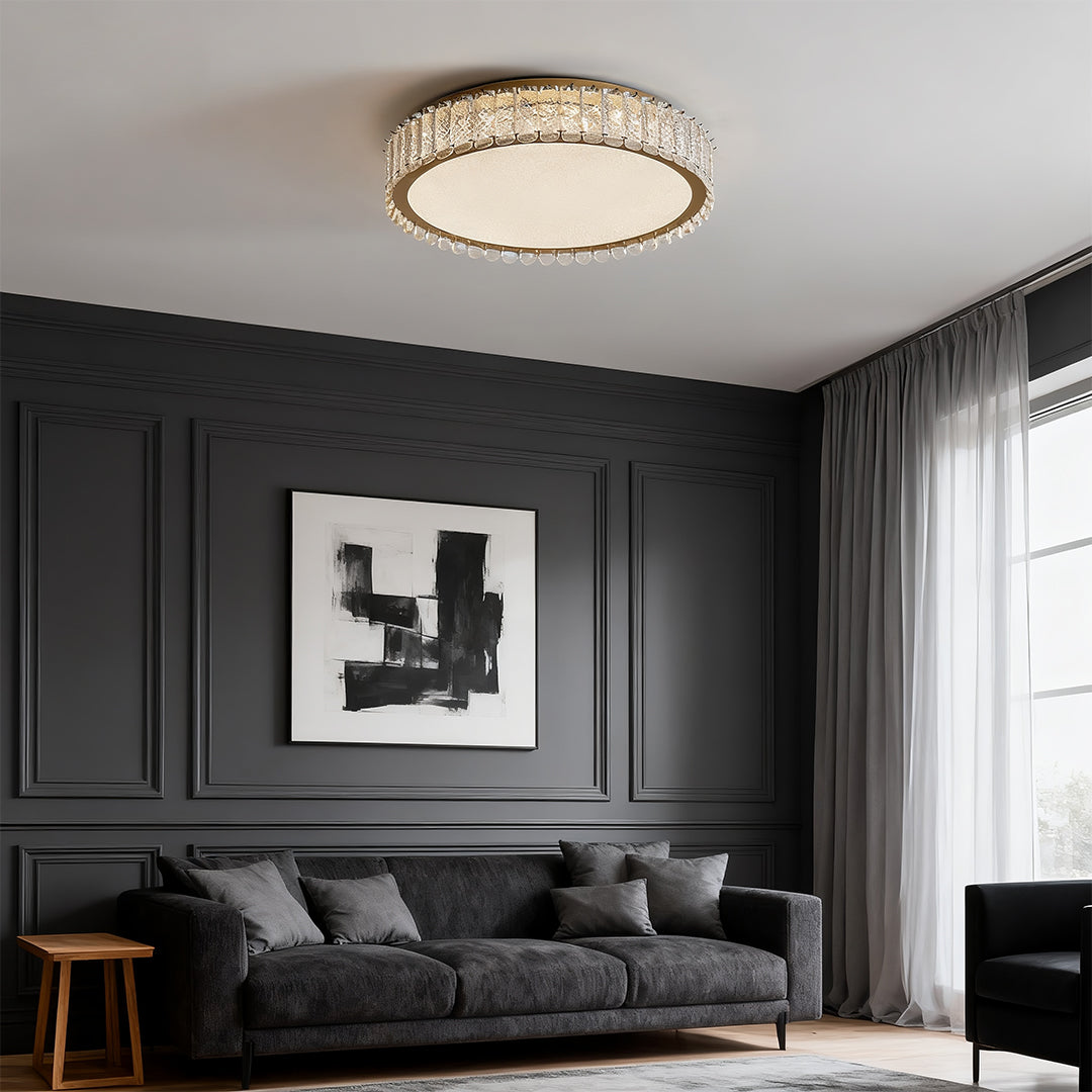 Flush Mount Modern Lighting Crystal LED Luxury Lamp