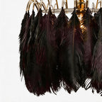 Modern Contemporary Chandeliers Drum Light Chandelier Feather Chandelier
