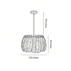 Modern Contemporary Chandeliers Drum Light Chandelier Feather Chandelier