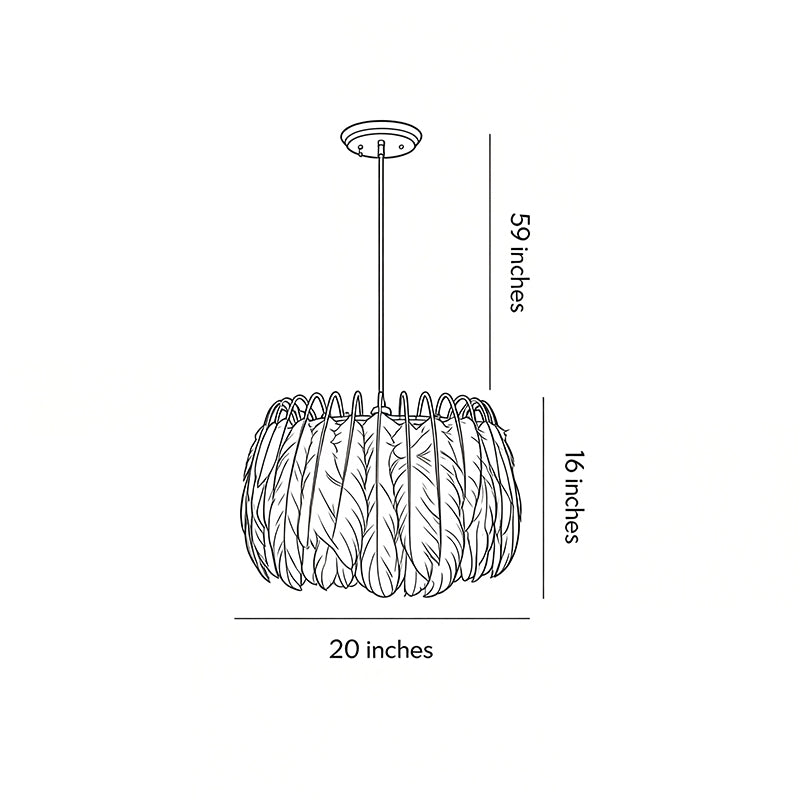 Modern Contemporary Chandeliers Drum Light Chandelier Feather Chandelier
