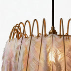 Modern Contemporary Chandeliers Drum Light Chandelier Feather Chandelier