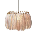 Modern Contemporary Chandeliers Drum Light Chandelier Feather Chandelier