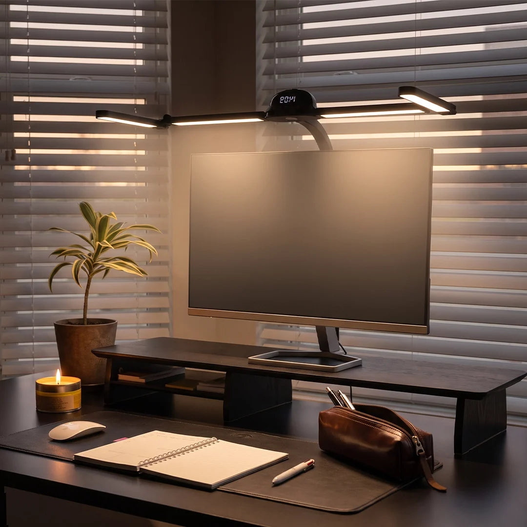 Dual Monitor Light Bar Eye-Care Foldable Remote Monitor Screen Light