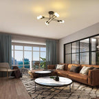 8-light LED Modern Sputnik Chandelier Ceiling Lights Pendant Lighting