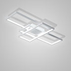 Display Of Rectangles Abstract LED Flush Mount Ceiling Lights
