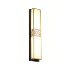 Linear Wall Lighting Slim Indoor Strip Copper Lamp