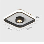 Rounded Square Adjustable Circular Spotlight LED Modern Ceiling Lights