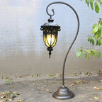 European Style Arched Floor Hanging Arm Lantern