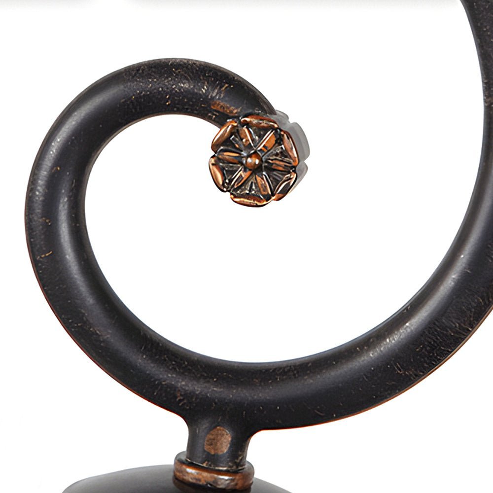 European Style Arched Floor Hanging Arm Lantern