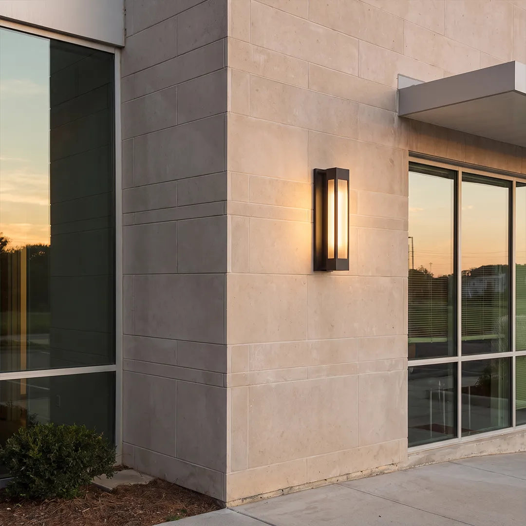 Exterior LED Wall Sconce Lighting Modern Stainless Steel Light