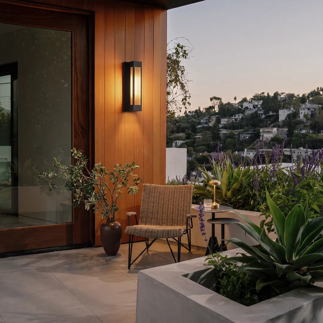 Exterior LED Wall Sconce Lighting Modern Stainless Steel Light
