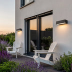 Exterior Porch Light Fixtures Modern Waterproof Door Number LED Light