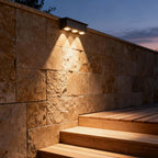 Exterior Wall Wash Lighting Solar Outdoor Waterproof Light 2pcs