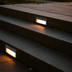 Square Recessed Step Lights Outdoor