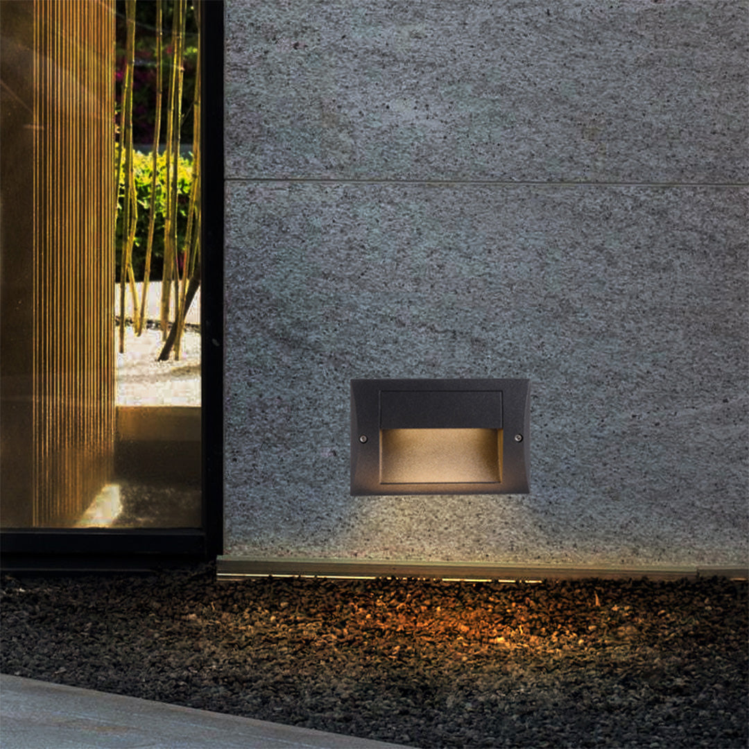 Embedded LED Step Lights Outdoor Minimalist