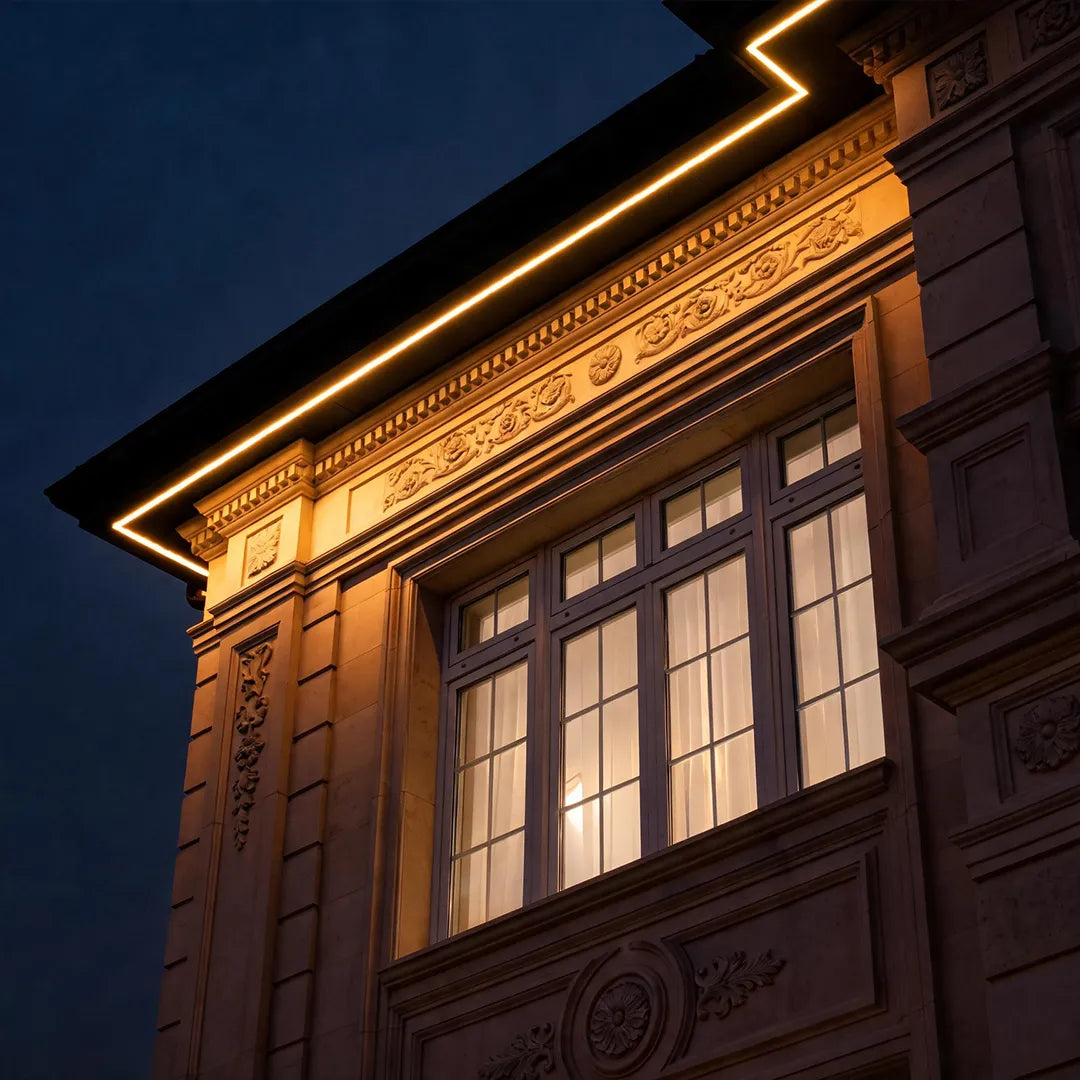 Facade Wall Washer Light Outdoor Rotatable Linear Light
