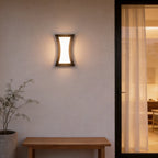 Fan Shaped Wall Sconce Creative Aluminum Alloy Modern Light