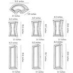 Fan Shaped Wall Sconce Creative Aluminum Alloy Modern Light