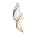 Feather Wall Decor Light Backlit Feather Art Wall Lamp With Remote