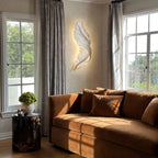 Feather Wall Lamp Modern Luxury Creative LED Art Deco Lamp
