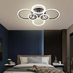 Circles Aluminum Acrylic Flush Mount Lighting LED Ceiling Lights