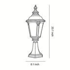 Fence Pillar Lights Waterproof Outdoor Exterior Column Head Lamp