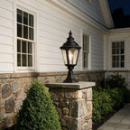 Fence Pillar Lights Waterproof Outdoor Exterior Column Head Lamp