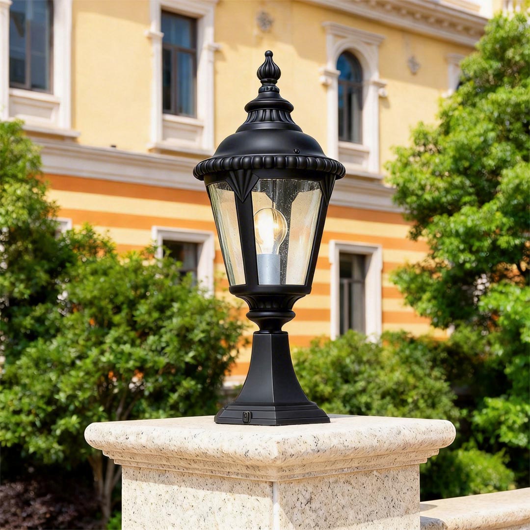 Fence Pillar Lights Waterproof Outdoor Exterior Column Head Lamp