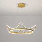 Geometric Shaped LED Gold Nordic Chandeliers Island Lights Pendant Light