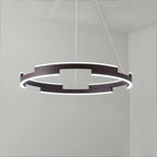 Modern Geometrical Circle Chandelier Pendant Light for Bedroom