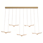 Bird Pendant Light Nordic Creative Gull LED Ceiling Light