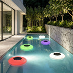 Floating Pond Lamp Rgb Solar-Powered Pool White Light