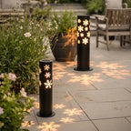 bollard solar pathway lights Modern Outdoor Garden Lawn Light