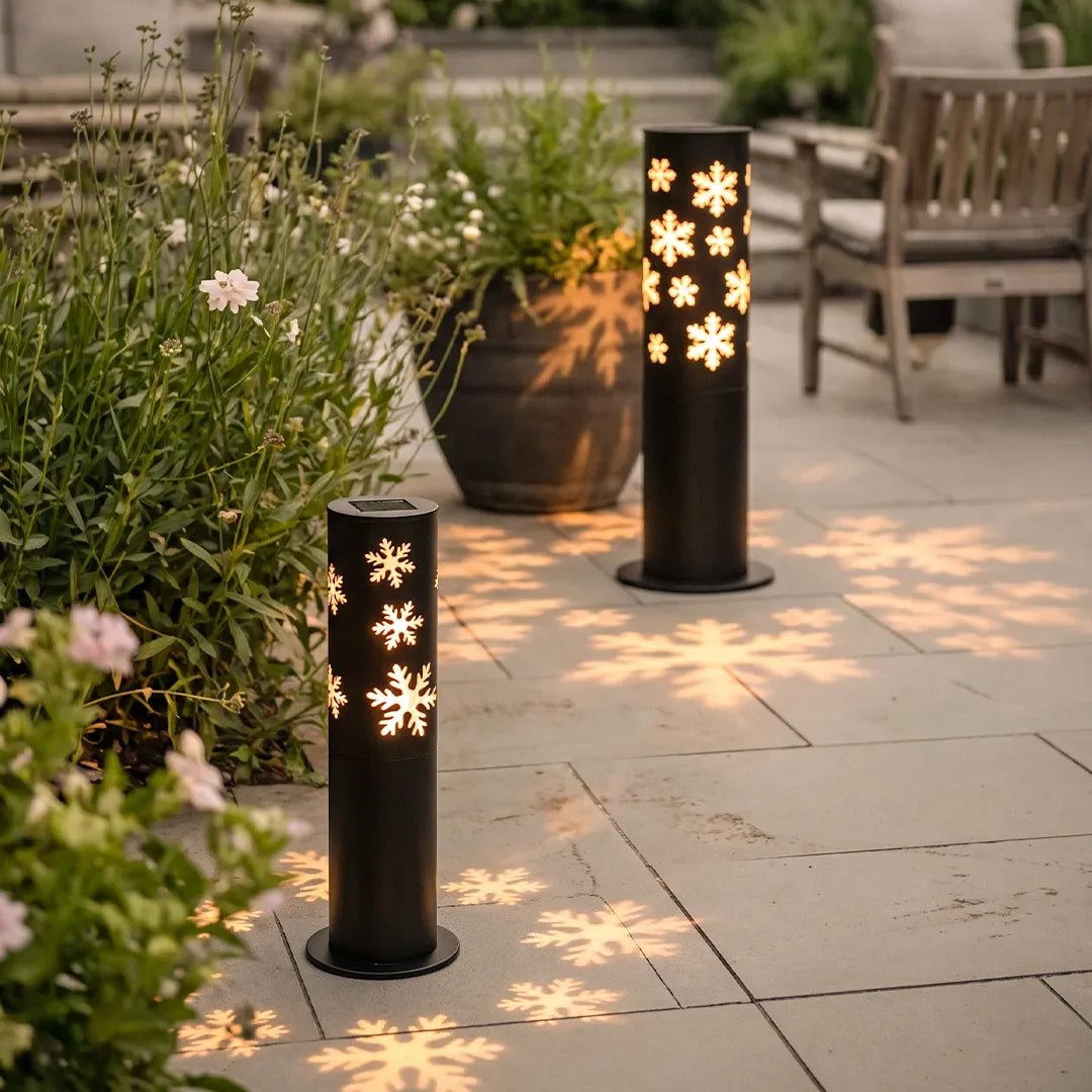 bollard solar pathway lights Modern Outdoor Garden Lawn Light