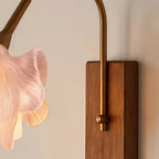 Flower Wall Light French Vintage Pink Flower Light
