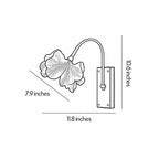 Flower Wall Light French Vintage Pink Flower Light
