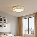 Flush Mount Modern Light Atmospheric Luxury Crystal Light