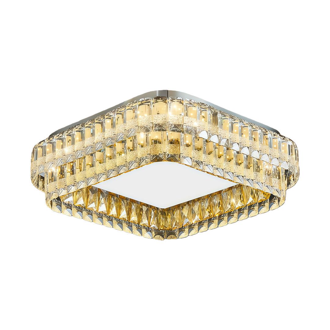 Flush Mount Modern Light Atmospheric Luxury Crystal Light