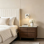 Flush Mount Wall Light Modern Adjustable Bedside Reading Lamp