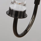 Minimalist Pendant Light American Modern Black LED